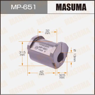 Втулка заднего стабилизатора Masuma MP-651 фото