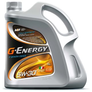 Масло моторное G-Energy F Synth C2/C3 5W-30 синтетическое 4 л 253140493 фото