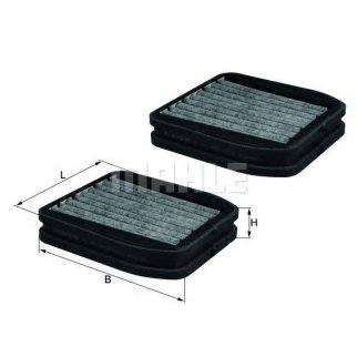 Фильтр салона KNECHT LKK 165S фото 2