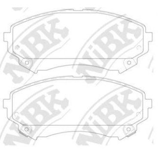 PN51008-NIBK_колодки дисковые !передние Sport Cadillac CTS 3.6 08> фото