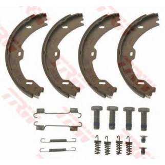 Колодки ручного тормоза к-кт TRW GS8721 фото