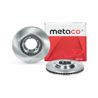 Диск тормозной передний вентилируемый metaco 3050-179 фото 2