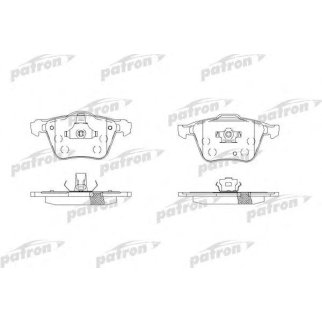 Колодки тормозные PATRON PBP1631 фото