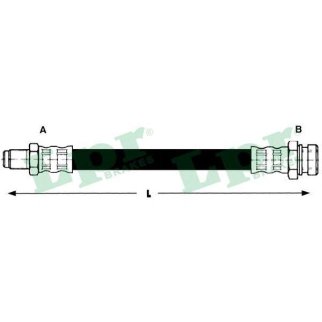 Шланг тормозной Lpr 6T47497 фото