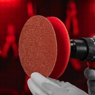 Круг абразив.на ворс.подкладке ф115мм Р60 10шт MATRIX фото 6