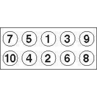 К-кт болтов головки блока Payen HBS422 фото