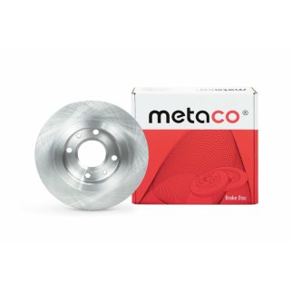 Диск тормозной передний не вентилируемый metaco 3100-008 фото