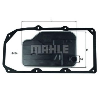 Фильтр АКПП MAHLE HX 124 D фото 2