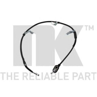 Трос стояночного тормоза задний правый / HYUNDAI Tucson (дисковые тормоза) 06~10 фото