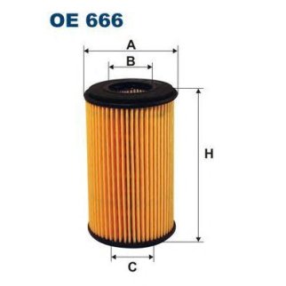 Фильтр масляный FILTRON OE 666 фото