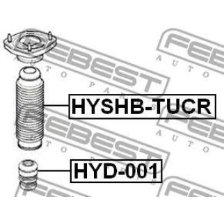 Пыльник амортизатора FEBEST HYSHB-TUCR фото