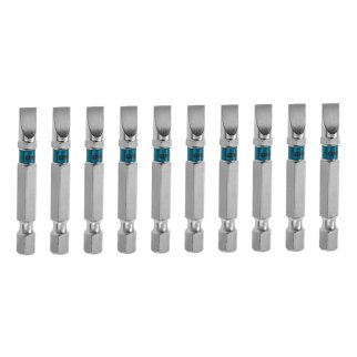 Набор бит SL6,0х50, сталь S2, 10шт GROSS фото