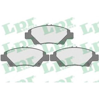 Колодки Honda Jazz III 1.2/1.4i 08> передние к-кт AP фото