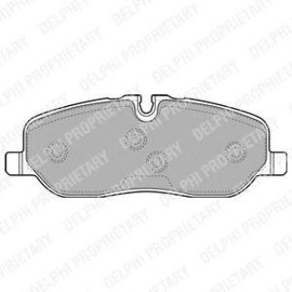 Колодки тормозные передние к-кт DELPHI LP1935 фото