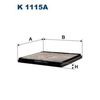 Фильтр салона FILTRON K 1115A фото