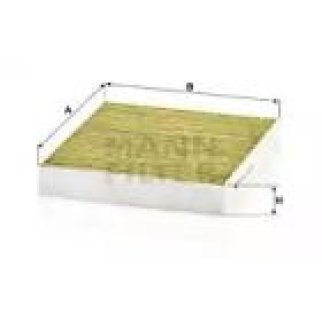 Фильтр салона MANN FILTER FP 2141 фото