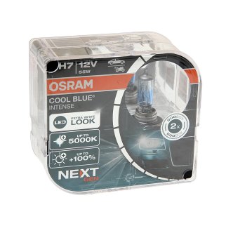 Лампа 12V H7 55W PX26d 5000K OSRAM COOL BLUE INTENSE 2 шт. DUOBOX 64210CBN-HCB фото