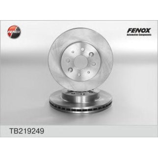 Диск тормозной передний вентилируемый Fenox TB219249 фото