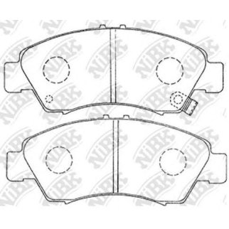 Колодки тормозные передние к-кт NiBK PN8265 фото