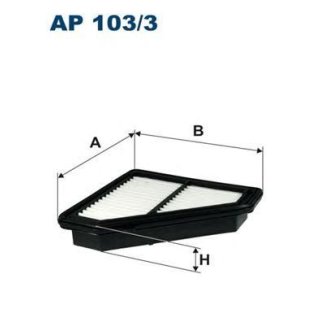 Фильтр воздушный FILTRON AP 1033 фото