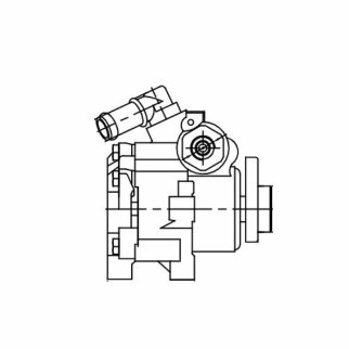 Насос гидроусилителя LUZAR LPS 2601 фото 4