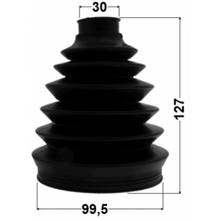 0217P-V42_к-кт пыльника ШРУСа наружного! 99.5x127x30 Nissan Quest, Renault Trafic/Laguna 01> фото 2