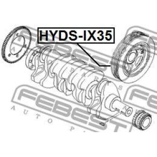 Шкив коленвала FEBEST HYDS-IX35 фото