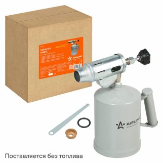 Паяльная лампа (горелка) бензиновая, 1,5L, серая (AGT-06) фото