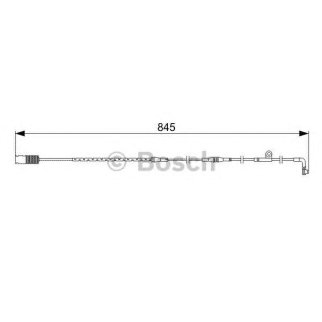 Датчик износа колодок BOSCH _1 987 473 044 фото