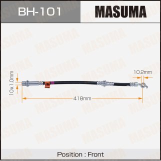 Шланг тормозной Masuma BH-101 фото