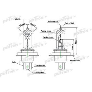 Лампа PATRON PLH4-7570 фото