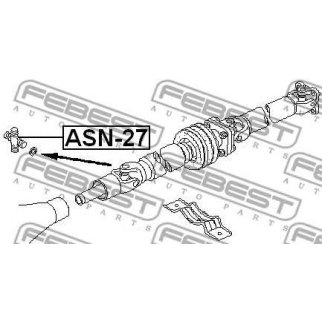 ASN-27_крестовина кардана! D25xO44 Nissan Caravan/Terrano 86-12 фото