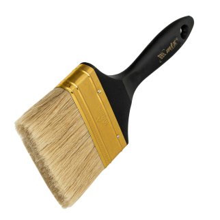 Кисть плоская Профи 4&quot;, натуральная щетина, пластмассовая ручка// MATRIX фото