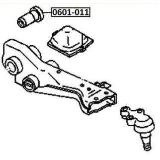 Сайлентблок ASVA 0601-011 фото