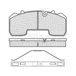 Колодки тормозные MEYLE _025 291 6530 фото