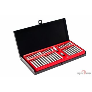 Набор бит TORX, SPLINE, шестигр. (1/2) 40пр. СЕРВИС КЛЮЧ фото 2