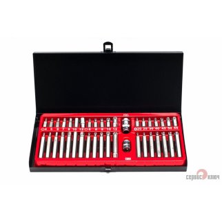 Набор бит TORX, SPLINE, шестигр. (1/2) 40пр. СЕРВИС КЛЮЧ фото
