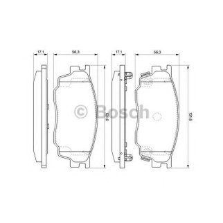 Колодки тормозные BOSCH _0 986 494 078 фото