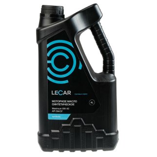 Масло моторное LECAR Maximum 5W-40 синтетическое 4 л LECAR000041910 фото