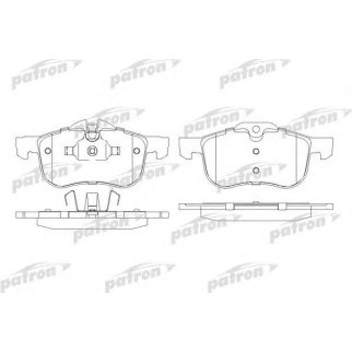 Колодки тормозные передние к-кт PATRON PBP1355 фото