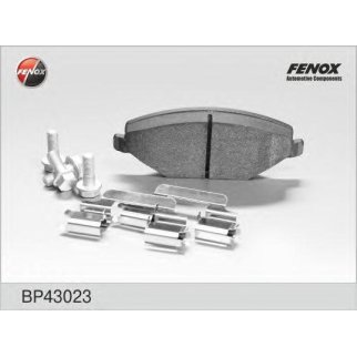 Колодки тормозные передние к-кт Fenox BP43023 фото