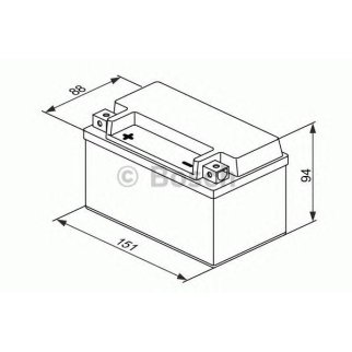 Аккумулятор мото BOSCH 0 092 M60 070 фото