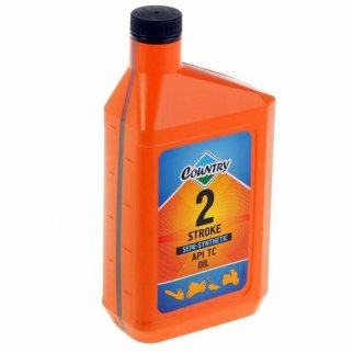 Масло моторное для 2-х тактных двигателей п/синт.1л COUNTRY фото