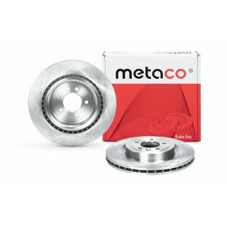 Диск тормозной задний metaco 3060-267 фото 3