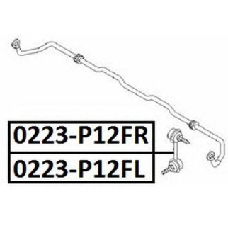 Стойка переднего стабилизатора ASVA 0223-P12FL фото