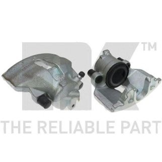 Суппорт тормозной передний правый (однопоршневой) / AUDI-100, A-6 2.5 TDI-4.2 (вентилируемый диск) 9 фото