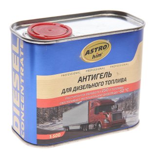 Присадка депрессорная &quot;Антигель&quot; для дизельного топлива (250 л), жестяная канистра 500 мл ASTROhim AC122 фото