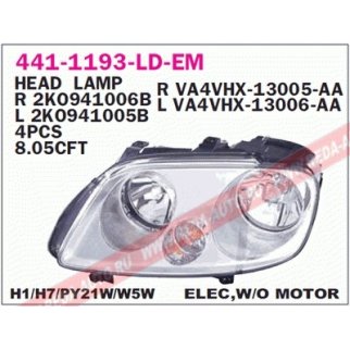 Фара левая DEPO 441-1193L-LD-EM фото