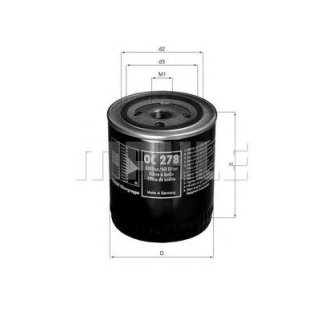 Фильтр масляный KNECHT _OC278 фото