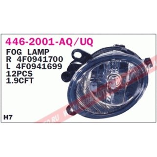 Фара противотуманная левая DEPO 446-2001L-UQ фото